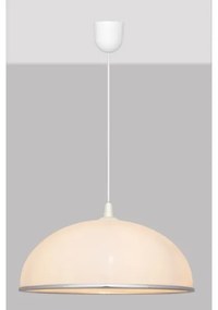 Luster na lanku CIRCLE 1xE27/15W/230V biela