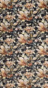 ZATEMŇOVACÍ ZÁVES NA KRÚŽKOCH BETTY 140X250 CM KVETY