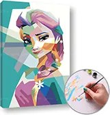 Maľovanie podľa čísel FROZEN ELSA