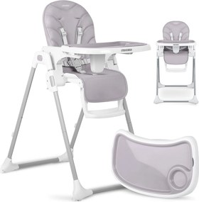Detská jedálenská stolička Ricokids Tulo heather