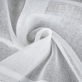 ZÁCLONA NA PÁSKE INES 140X270 CM BIELA