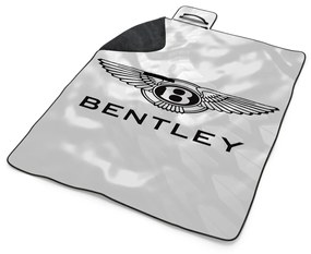 Sablio Plážová deka Bentley na bielej: 200x140 cm