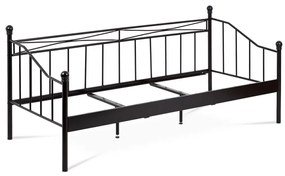 AUTRONIC Kovová posteľ 90x200 BED-1905 BK