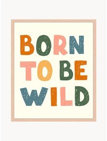 Digitálna tlač s rámom Born to Be Wild