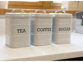 Oceľová dóza na sypaný čaj Living Nostalgia – Kitchen Craft