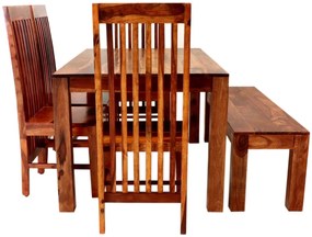 furniture-nabytek.cz - Jedálenský set pre 6 osôb Gani z indického masívu palisander.