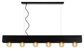 Lucide 30474/06/30 - Luster na lanku SURTUS 6xE27/60W/230V