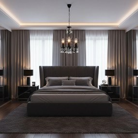 Toolight Toolight, stropné svietidlo 3xE14, EBT013-3CP, čierna, OSW-01248