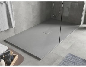 Mexen Hugo, SMC obdĺžniková sprchová vanička 160 x 100 cm, šedá, 42611016