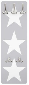 Vešiak na stenu No.YK36 Šedé hviezdy