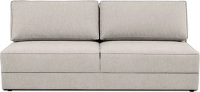 Béžová rozkladacia/s úložným priestorom pohovka 202 cm Dora – Scandic