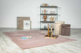Lalee Kusový koberec Loft 200 Powder pink Rozmer koberca: 80 x 300 cm