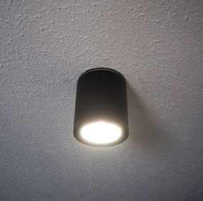 McLED Vonkajšie LED nástenné osvetlenie NOEL R, 7W, 3000K, IP65, čierne