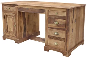 furniture-nabytek.cz - Písací stôl masiv z palisandru 160x80x76