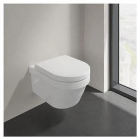 Villeroy & Boch Architectura - Závesné WC 530x370 mm, rimless, alpská biela 5684R001