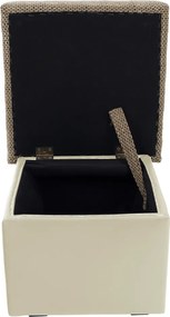 Taburetka T1 - cappuccino / béžová