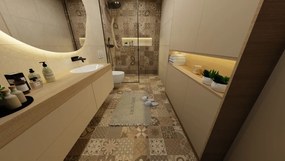 Obklad Krabi Mix Bone 60x60 R