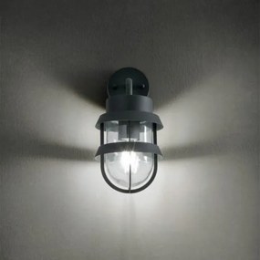 Redo 9498 - Vonkajšia nástenná lampa CLAUT 1xE27/42W/230V IP44 antracit