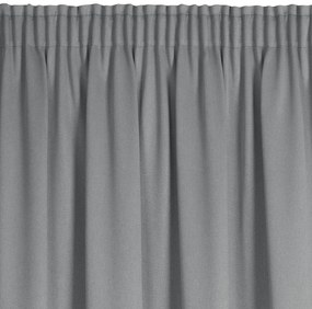 ZATEMŇOVACÍ ZÁVES NA KRÚŽKOCH CARLO 130X300 CM STRIEBORNÁ