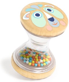 Darčeková súprava pre bábätko - hryzadielko slimák a dve hrkálky