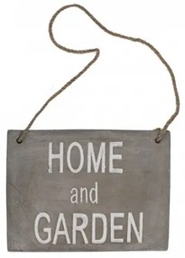 Dekoračná závesná tabuľka Home & Garden