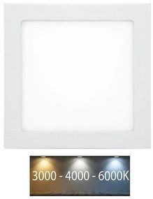 Ecolite LED-WSQ-CCT/25W/BI - LED Podhľadové svietidlo RAFA LED/25W/230V IP44 biela EC0440