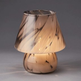 MISS MARBLE LED Lampa 17 cm - biela