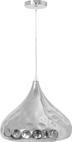 Toolight Toolight, závesná zrkadlová lampa 1xE27 APP272-1CP, strieborná, OSW-00877