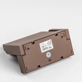 Redo 90588 -LED Vonkajšie svietidlo so senzorom FLIP LED/20W/230V 3000K IP54 hnedá