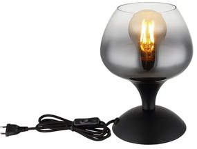 Globo 15548T2 - Stolná lampa MAXY 1xE27/40W/230V čierna