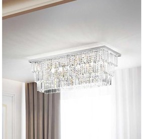 Ideal Lux - Stropné svietidlo MARTINEZ 8xE14/40W/230V