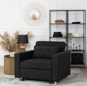 Kreslo JEREMY čierne