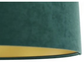 Luster na lanku SWING 1xE27/60W/230V zelená/zlatá