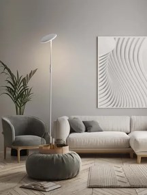 LED stmievateľná biela stojaca lampa Notos