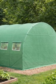 Záhradný fóliovník BestBerg BBGT‑10G / 10 m² / 4 × 2,5 × 2 m / zelená