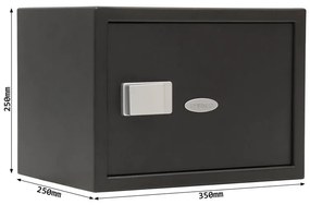 Rottner Nábytkový trezor FIFTY BT SAFE 2, 250 x 350 x 250 mm, elektronický - Bluetooth