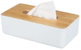 Plastovo-bambusový box na vreckovky Rotello - Wenko
