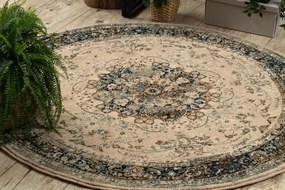 Koberec POLONIA KORDOBA 25 sépia kruh