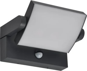 Brilagi-LED Vonkajšie nástenné svietidlo so senzorom ANKLE LED/18W/230V 3000K IP65