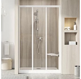 Sprchové dvere RAVAK ASDP3-110 198 white+Transparent 00VD01R2Z1