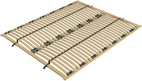 Rošt lamelový v ráme 140x200 cm z brezového dreva