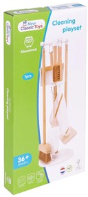Detská drevená upratovacia súprava