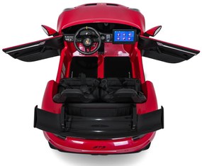 Detské elektrické autíčko Porsche 911 GT3 STRONG MP4 červené