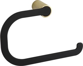 Mexen Base, vešiak na uteráky, čierna - zlatá lesklá, 70882321-57