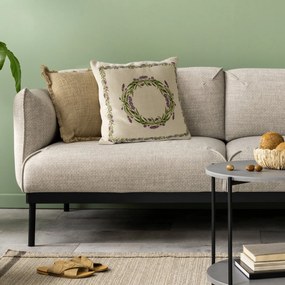 DEKORAČNÁ OBLIEČKA NA VANKÚŠ NAT 45X45 CM VZOROVANÁ