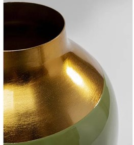 Ciera váza zelená/zlatá 29 cm