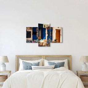 Obraz - Grécke posedenie (90x60 cm)