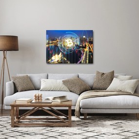 Obraz - Mesto investícií (70x50 cm)