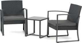 Záhradný set Autronic kov Šedá AZS-H1111 GREY