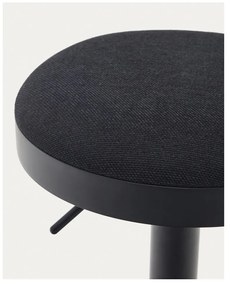 Čierne barové stoličky v súprave 2 ks 58 cm Zaib – Kave Home